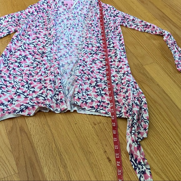 Lilly Pulitzer Rare HG Floral Babs Cardigan Medium - Picture 7 of 7